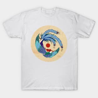 Minhwa: Asian Phoenix B Type (Korean traditional/folk art) T-Shirt